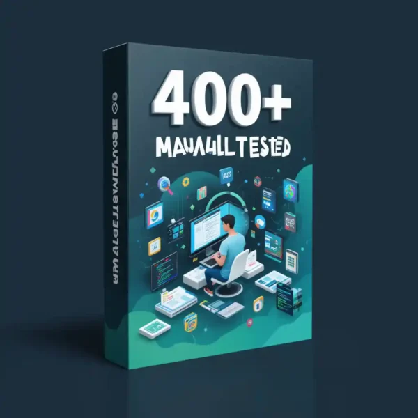 400+ Manually Tested Web Applications